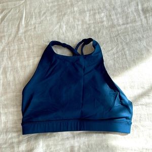 Lululemon size 6 navy sports bra